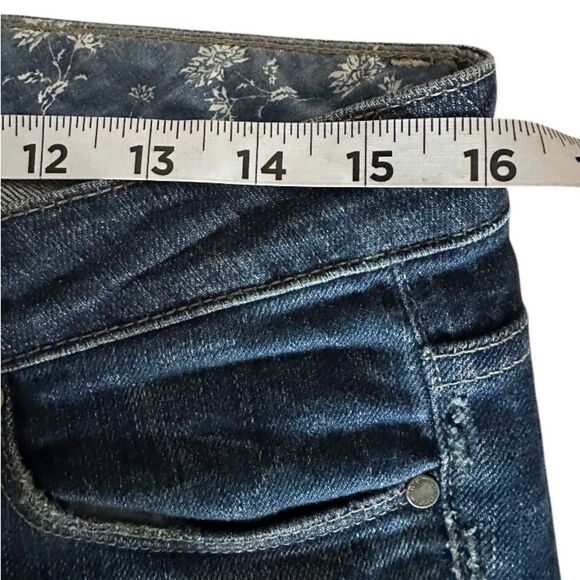 Paige Jeans Womens 29 Blue Premium Denim Hollywood Hills Low/Mid Rise Bootcut - Picture 3 of 9